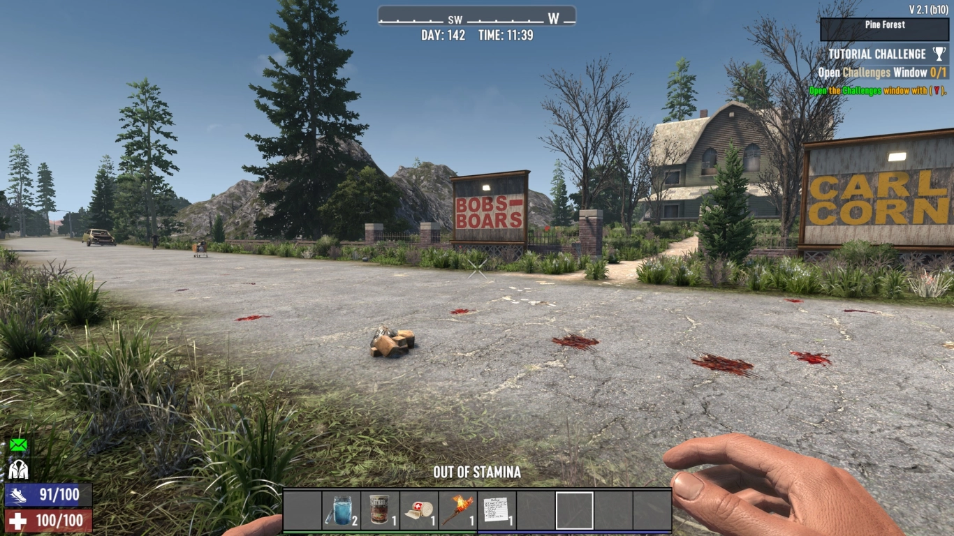Looting and scavenging in 7 Days to Die: best early-game sources during week 1