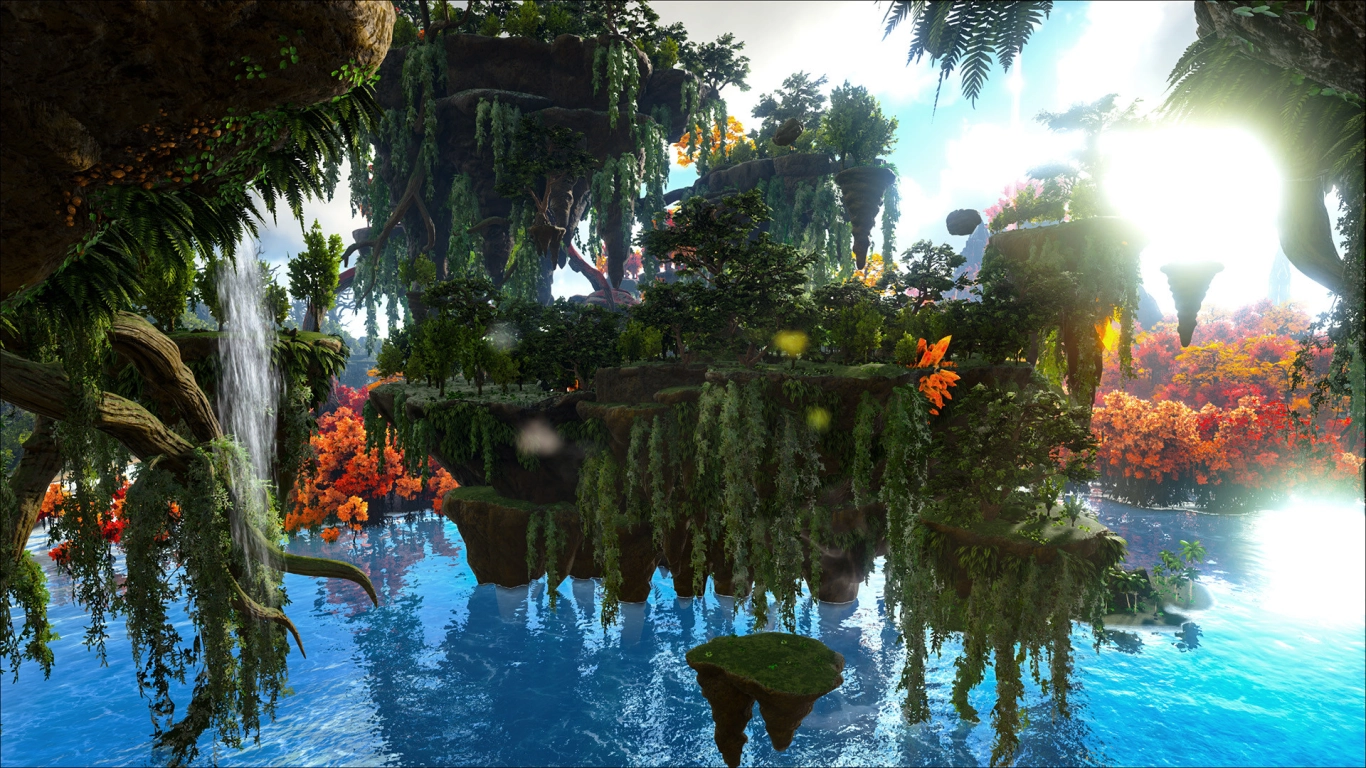 ARK Crystal Isles: Eldritch Isle and underwater zones with high danger and rare loot
