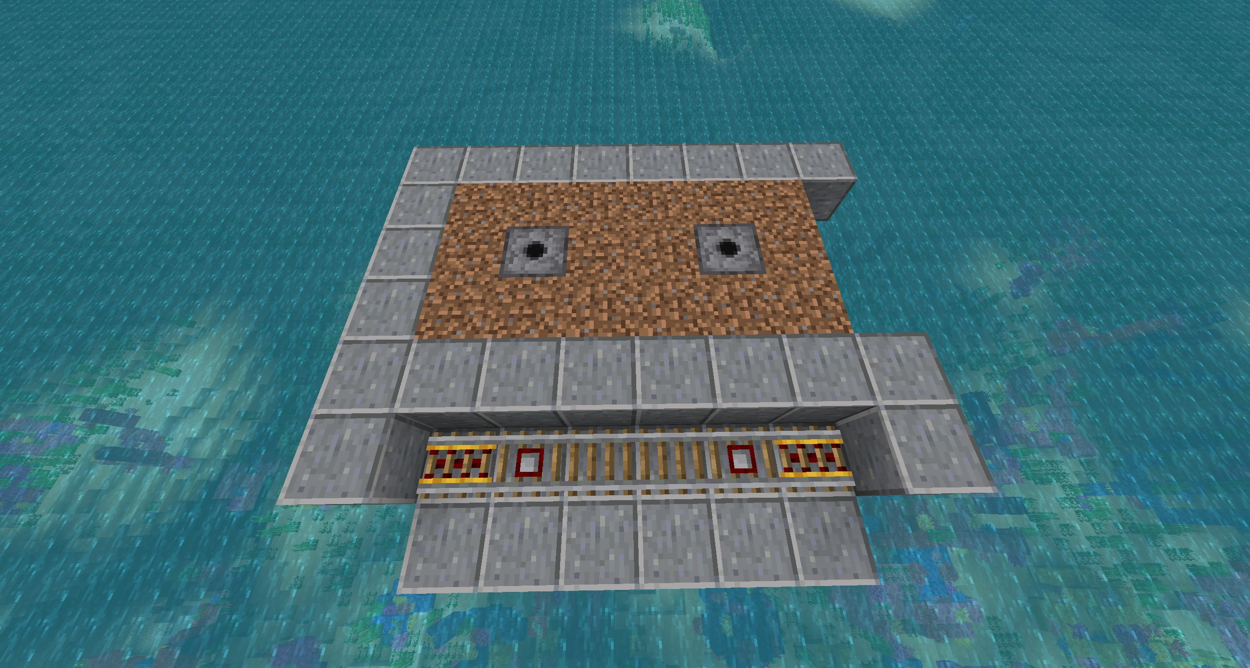 Minecraft Automatic Coral Farm 5