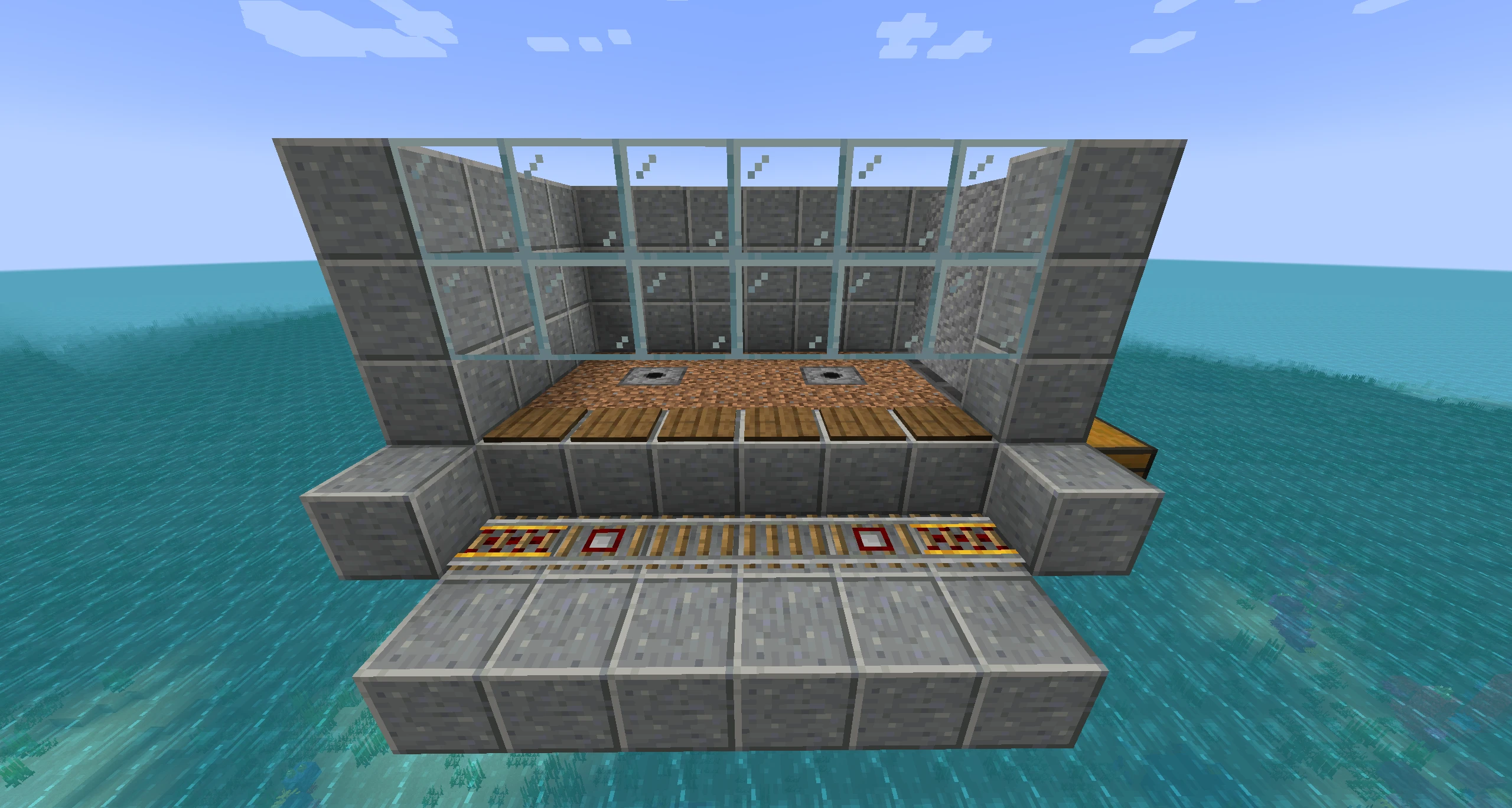 Minecraft Automatic Coral Farm 7
