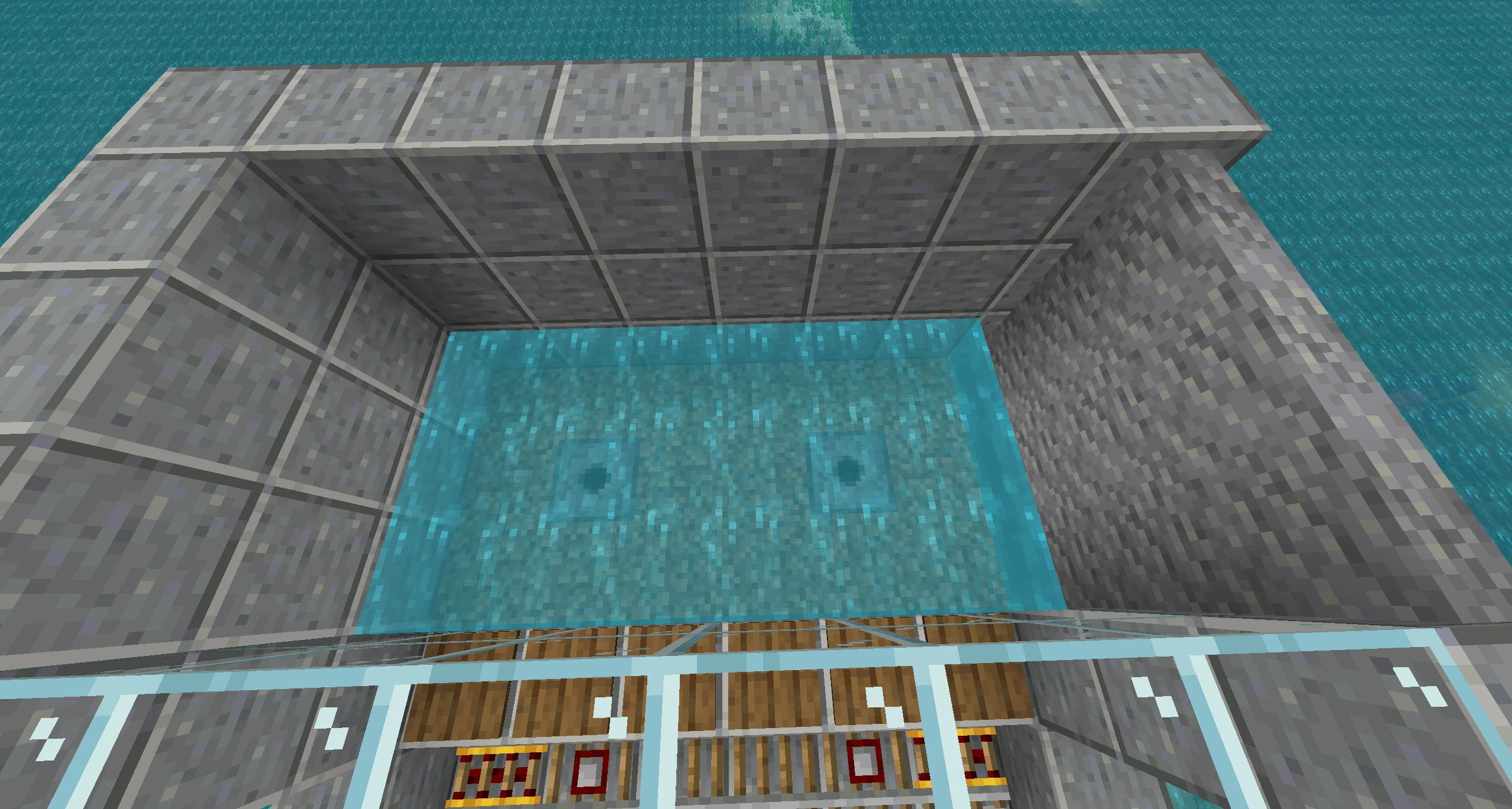 Minecraft Automatic Coral Farm 8