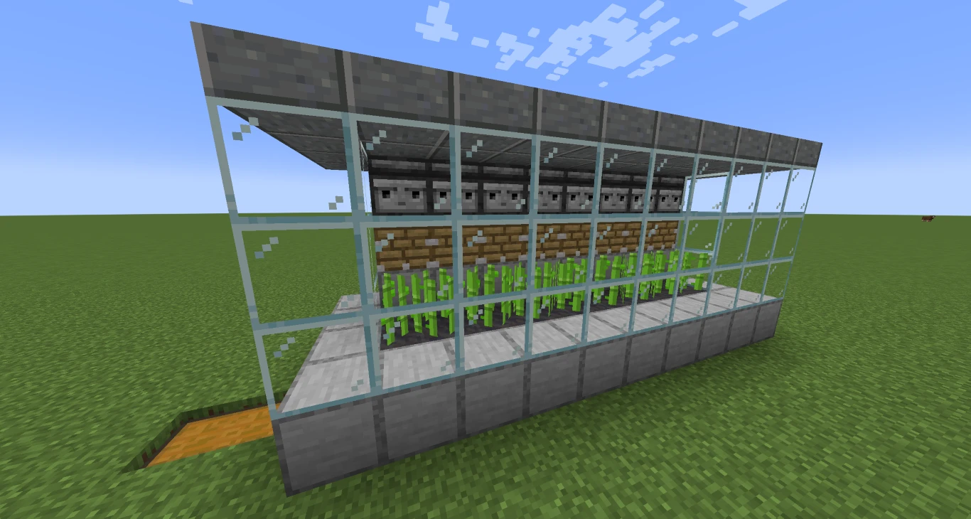 Minecraft Automatic Sugarcane Farm Final