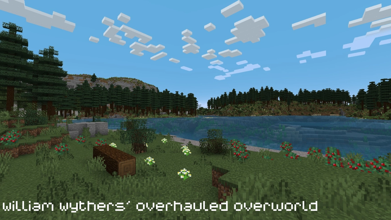 William Wythers' Overhauled Overworld: realistic overhaul of Overworld biomes in Minecraft