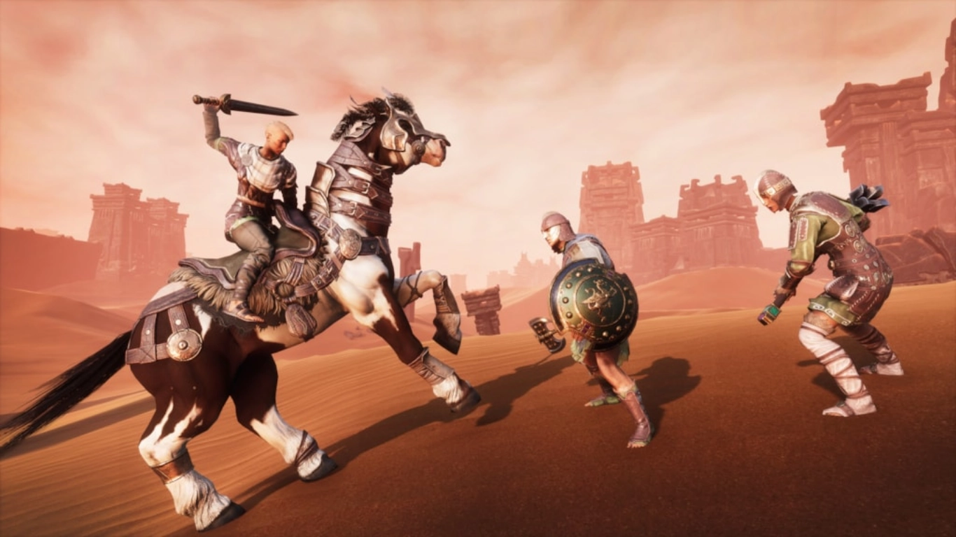 Conan Exiles People of the Dragon: Nemedian fortress and army