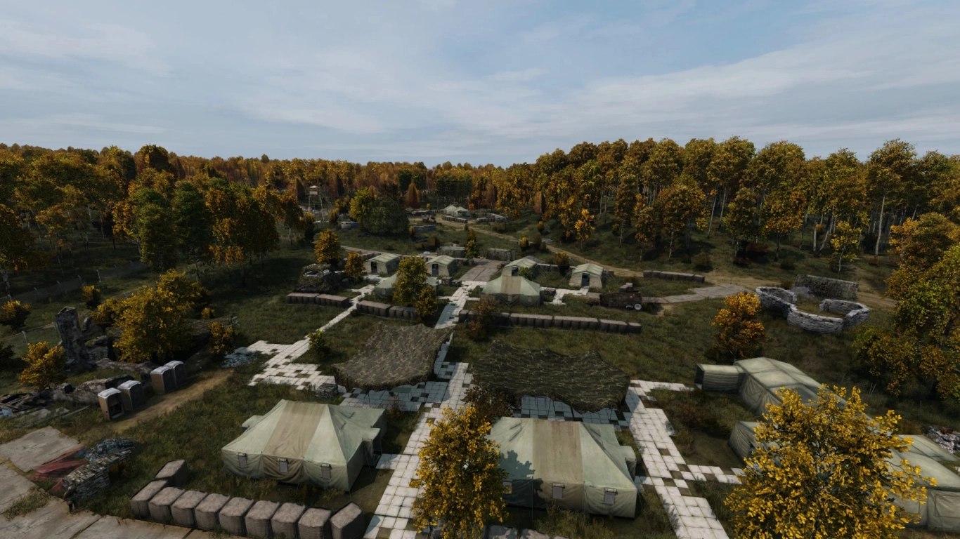 Military Bases in DayZ