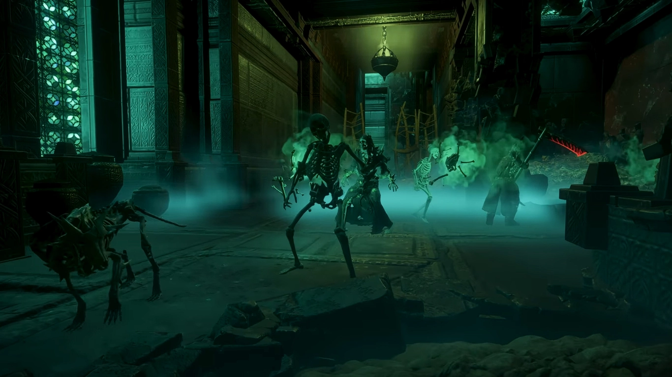 Separate enemy groups in Enshrouded and use the environment tactically