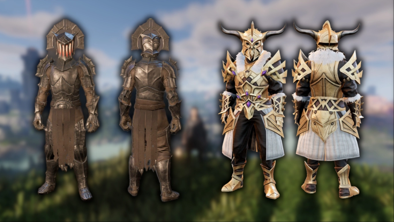 Enshrouded best melee armor with high defense