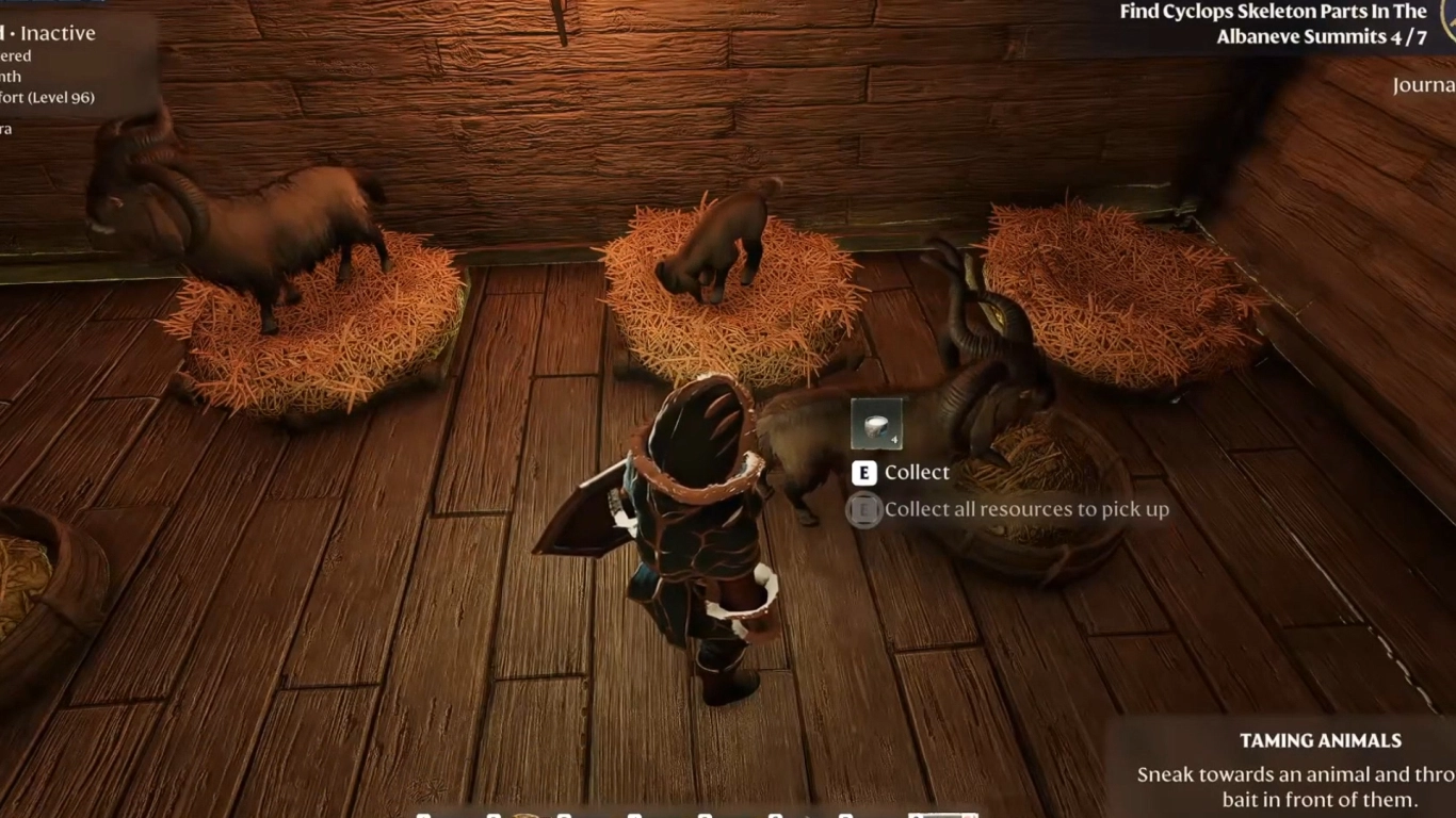 Overview of Enshrouded animals with locations and products