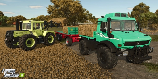 Farming Simulator 25: Mercedes-Benz Trucks Pack – Actros, Arocs & Unimog