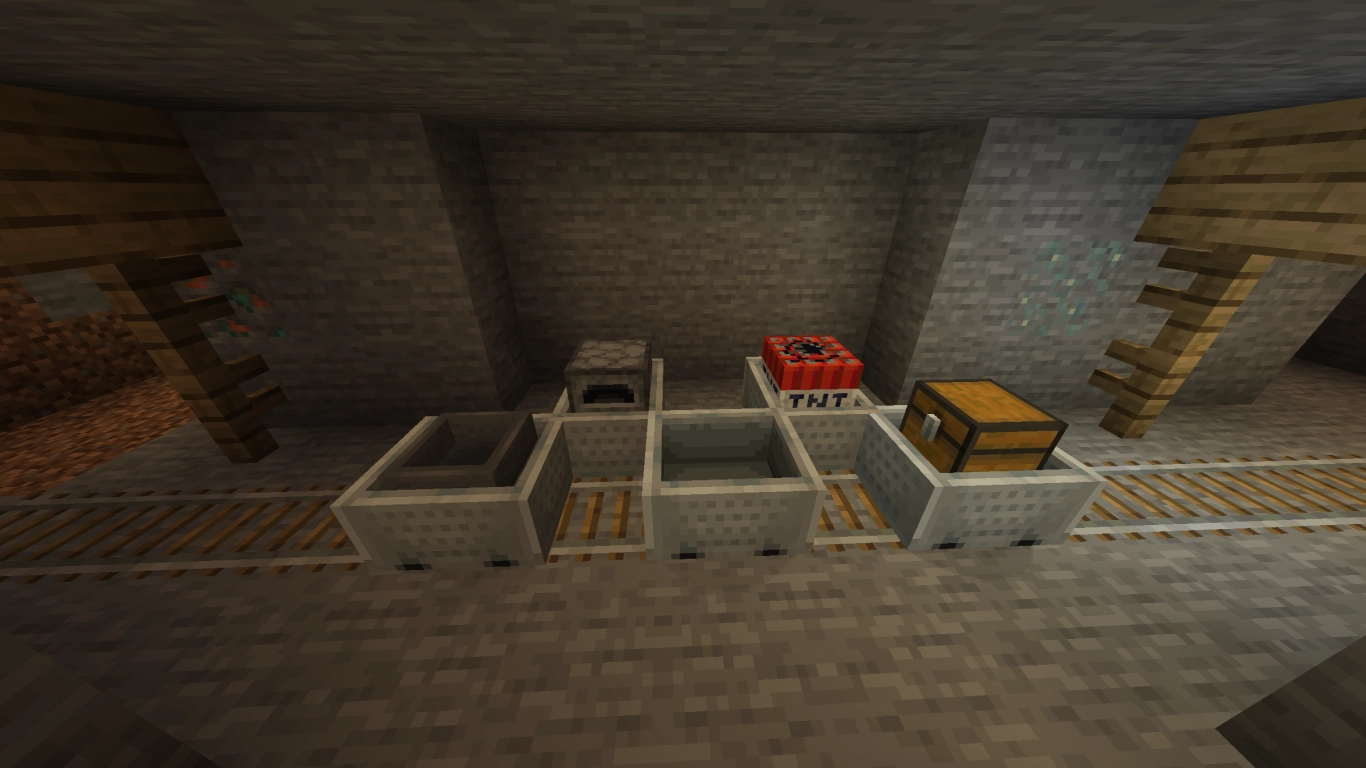 Overview of all Minecraft Minecarts