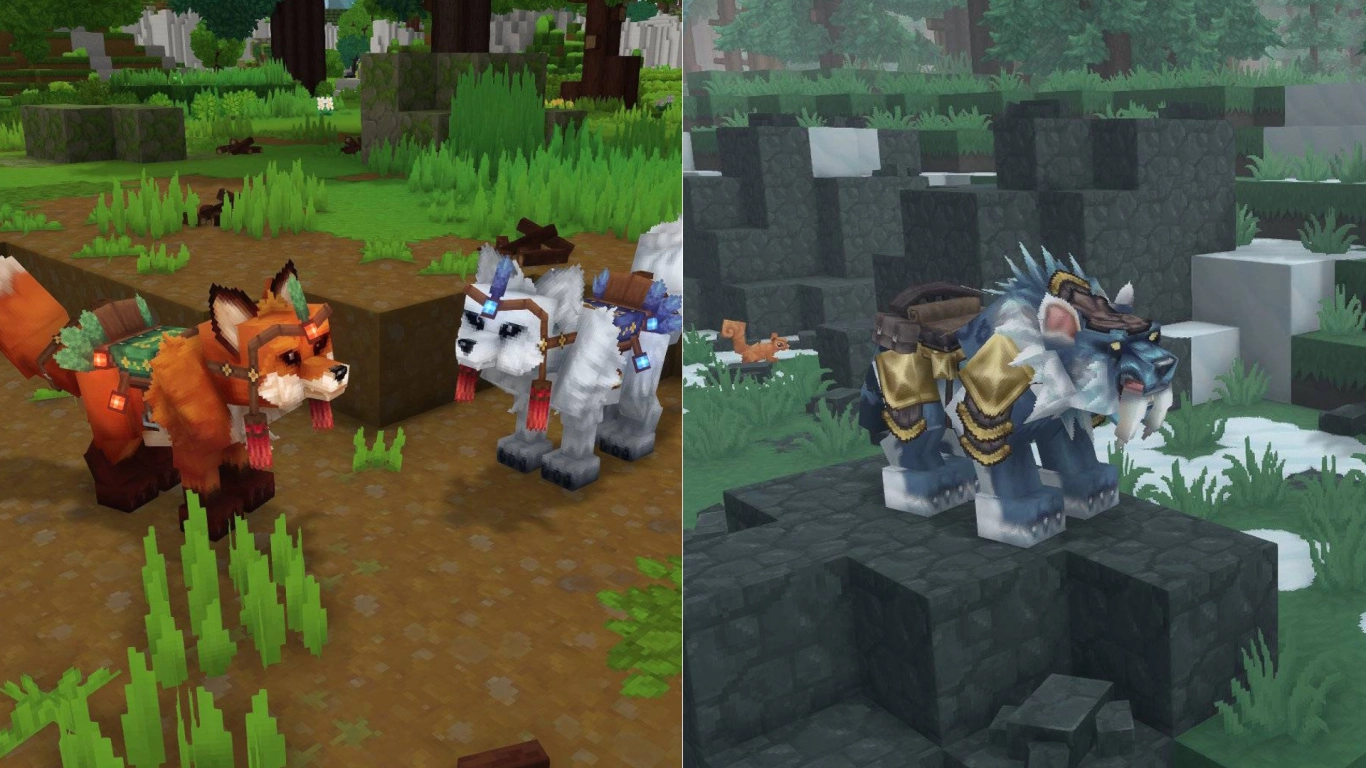 Hytale Traveling Mounts mod for taming and riding animals
