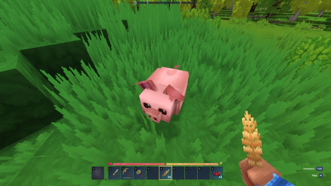 Hytale cooking food: berries, meat, healing