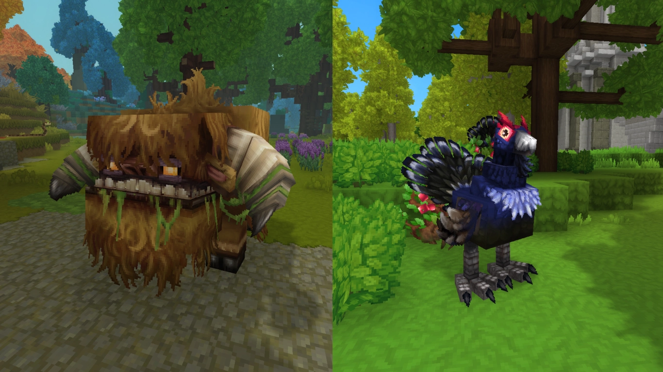 Hytale: farm leather, feathers, and wool – animal drops