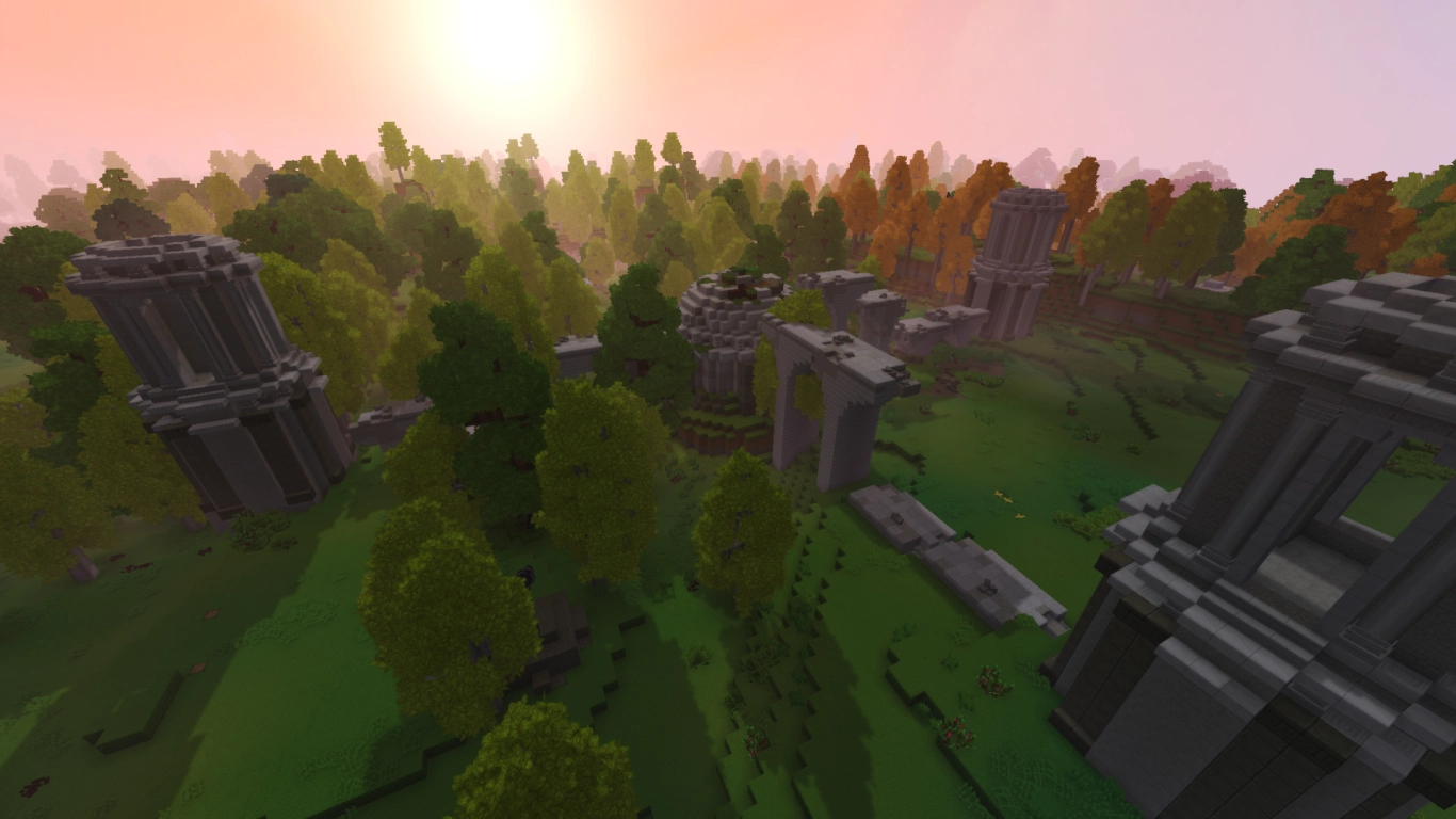 Hytale Forgotten Temple and portal to the Heart of Orbis