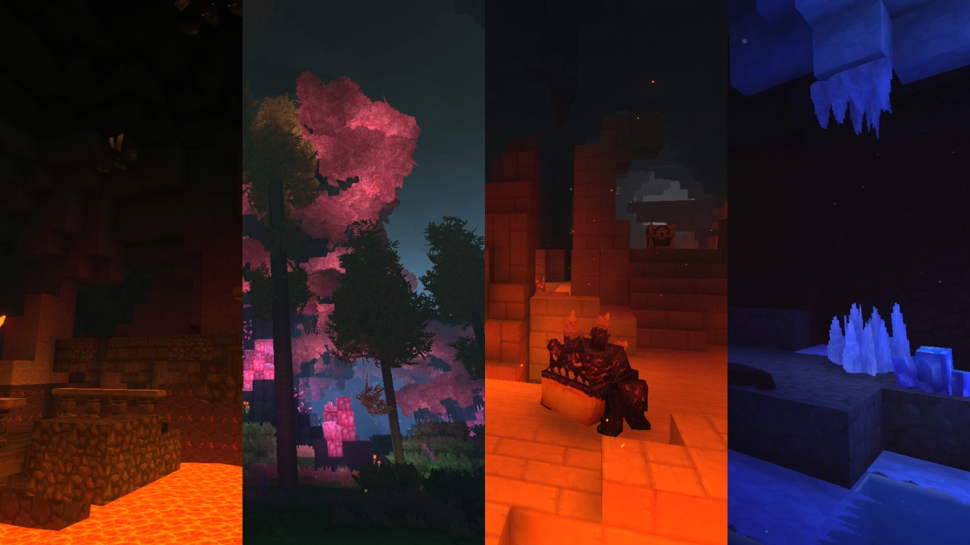 Hytale caves across biomes and zones: layout and highlights