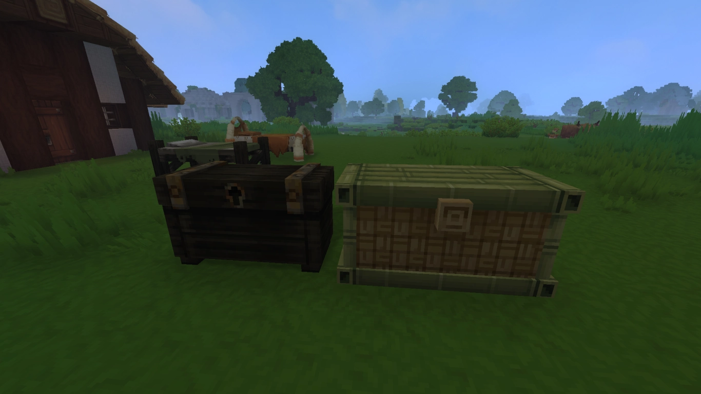 Hytale various craftable chests for storage