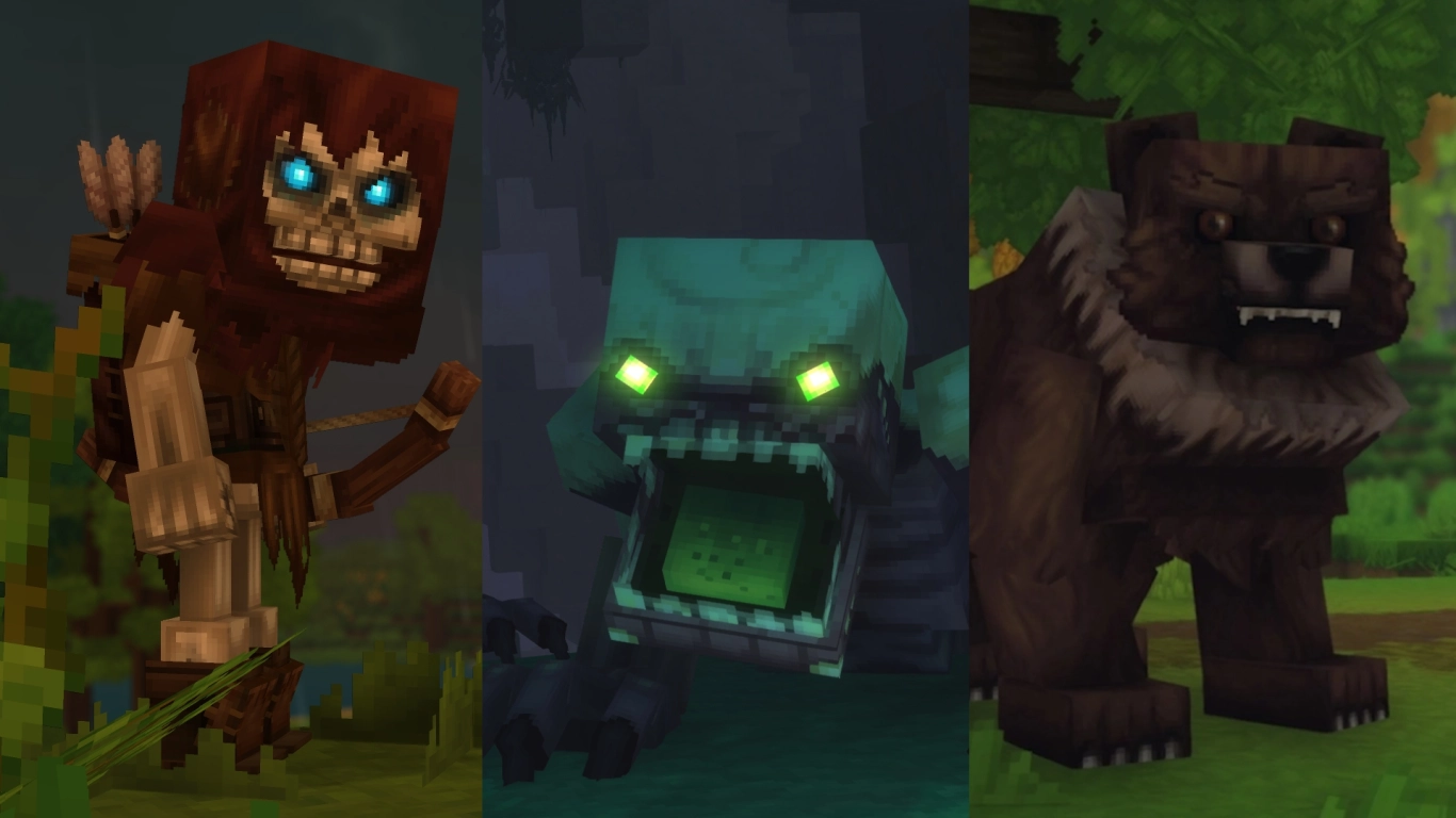 Hytale Zone 1: Fight Skeletons, Bears, Wolves, and Void enemies