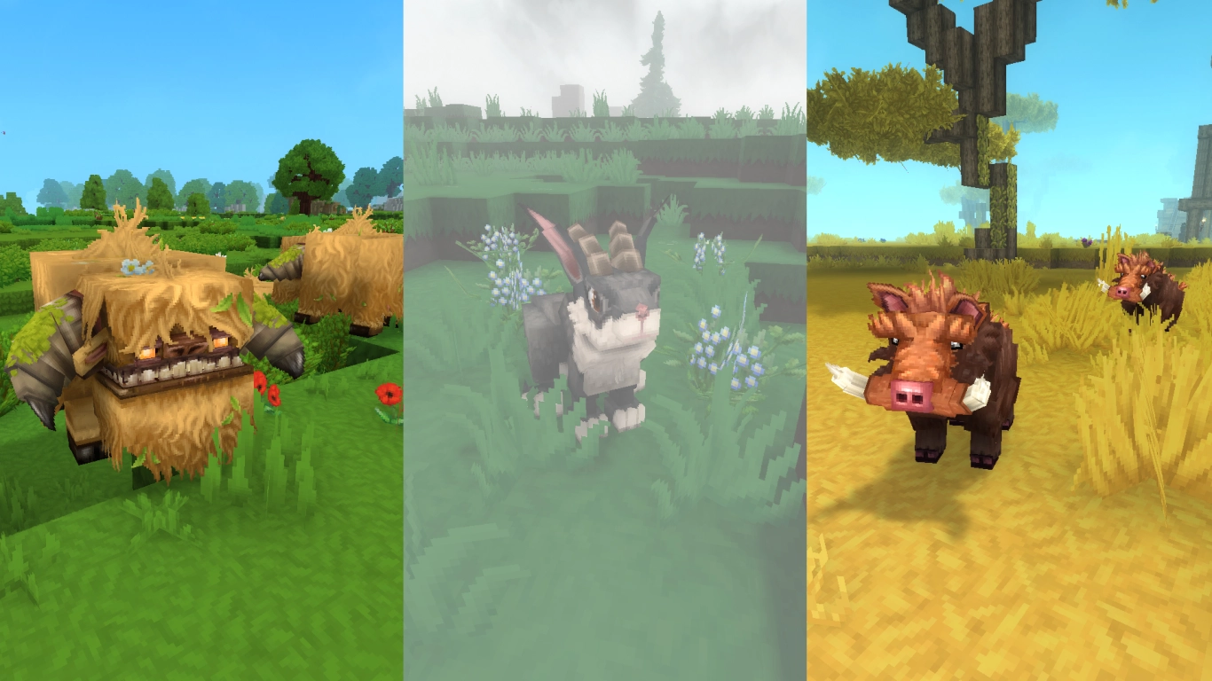 Find and tame all Hytale animals by zone