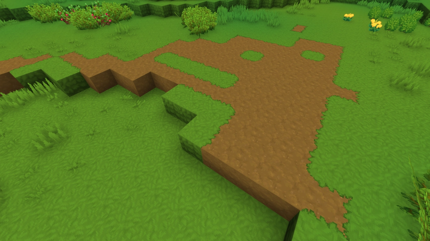 Hytale grass growth automatically overgrows dirt