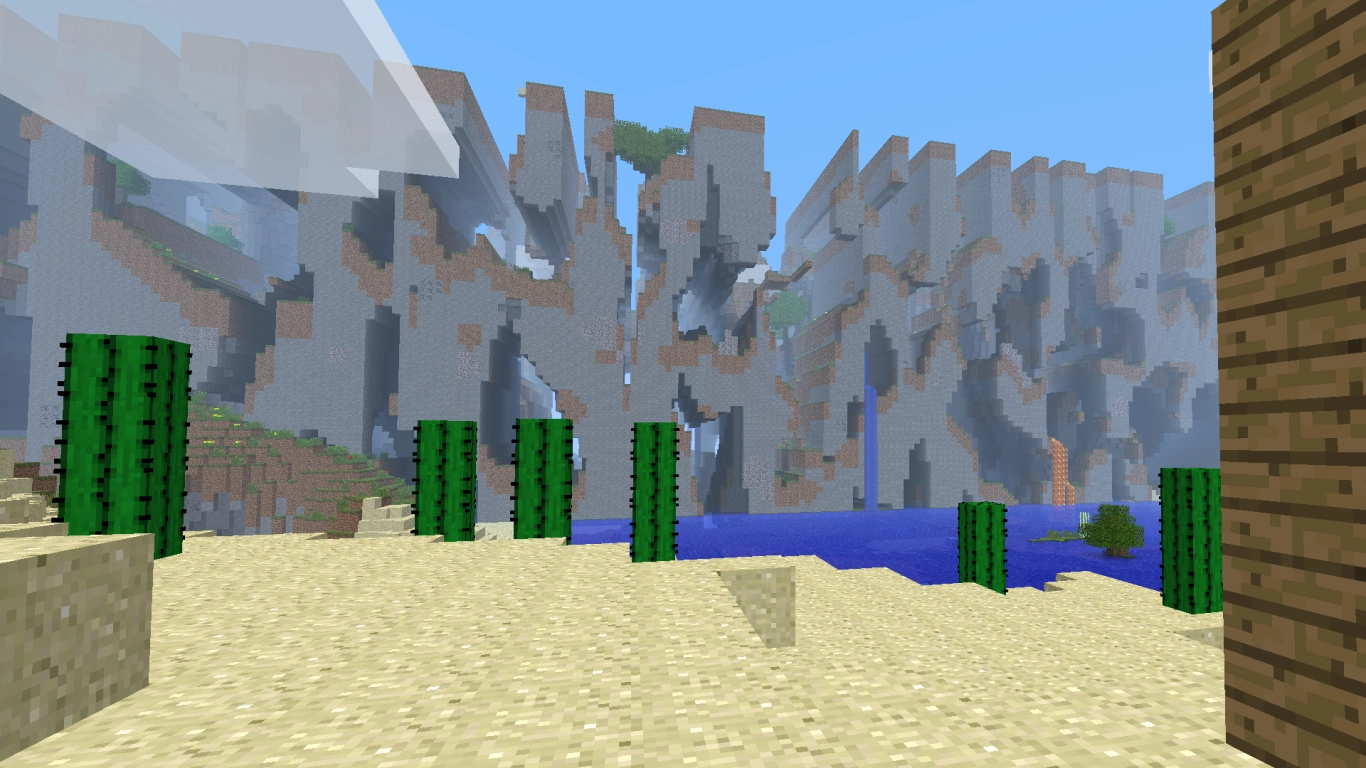 Minecraft Far Lands world generation bug