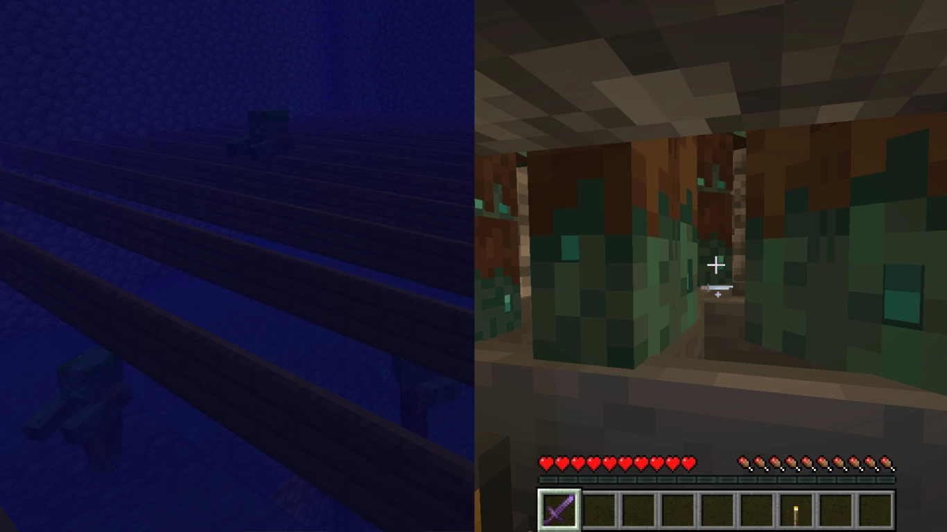 Drowned farm slabs for spawn-proofing and safe kill area