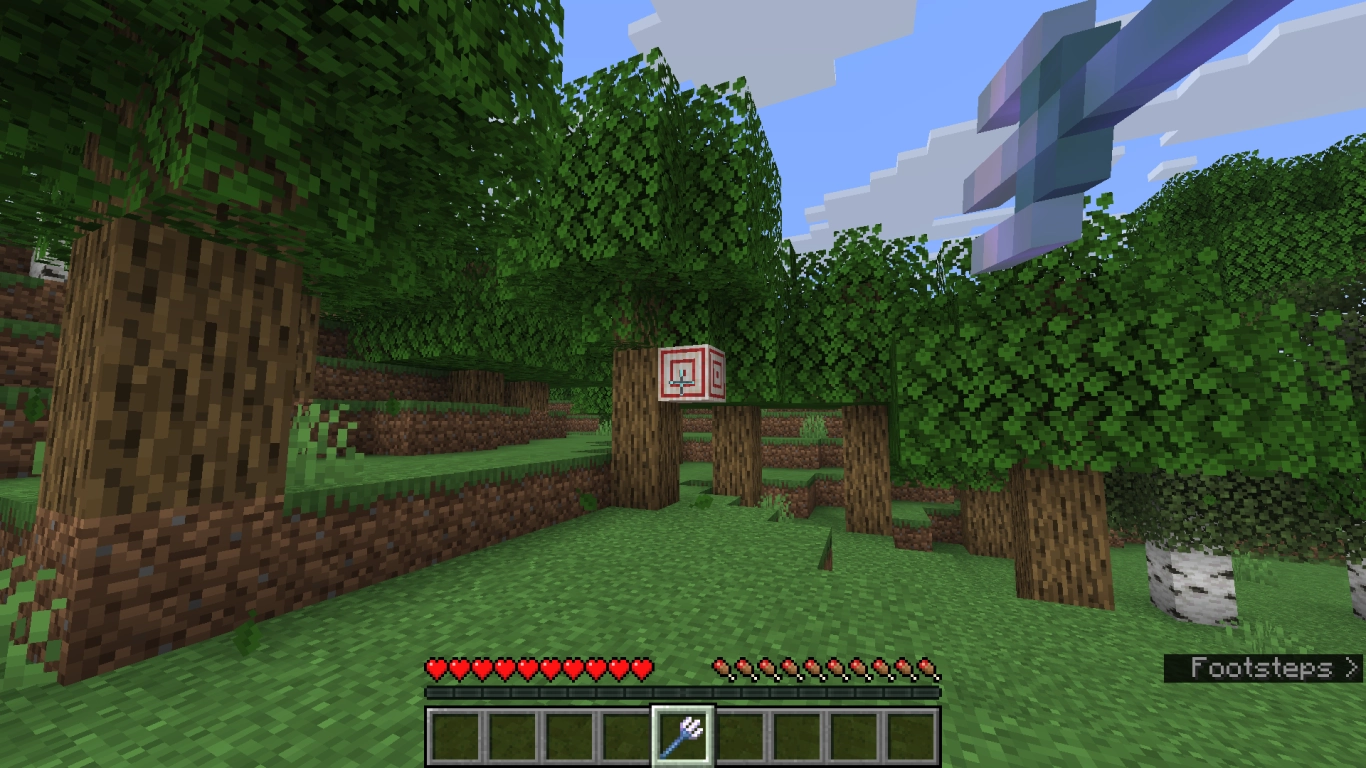 Minecraft Trident: Loyalty, Channeling, and Riptide for ranged combat