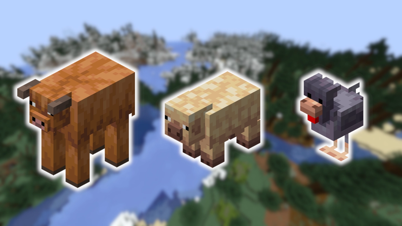 New Mob Variations in Minecraft 1.21.5