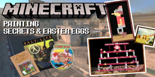 Minecraft Paintings: All Images, Sizes & Easter Eggs Explained