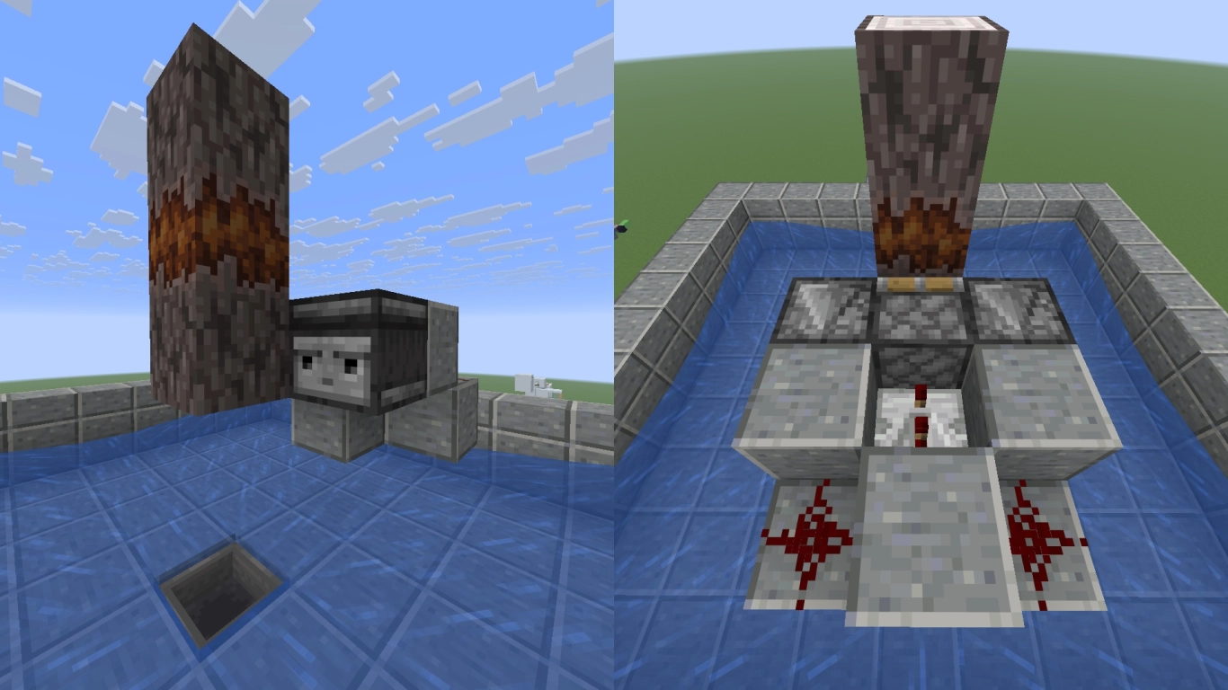 Knarz Heart between pale oaks and Redstone setup