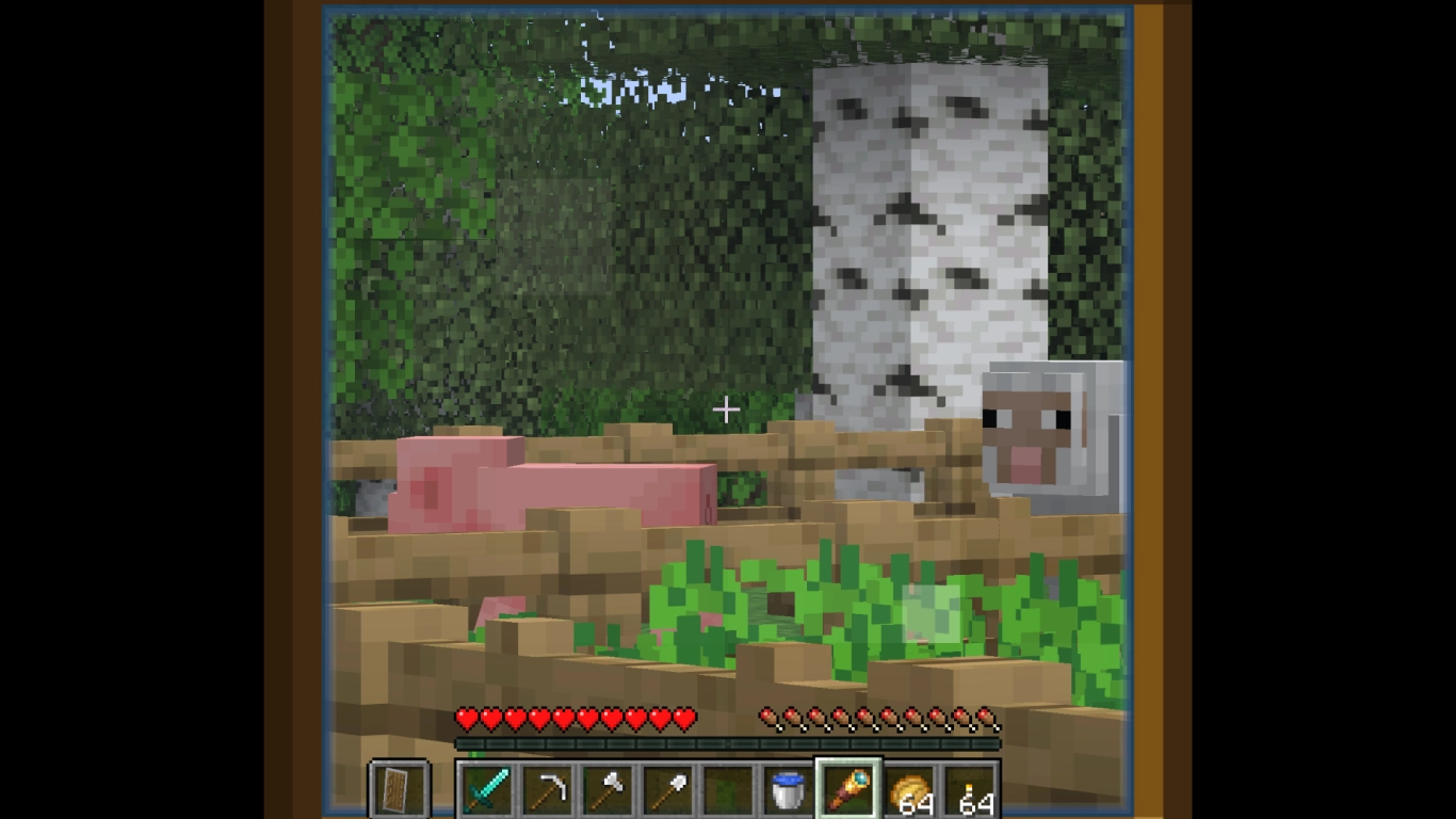 Spyglass for long-distance view and zoom in Minecraft