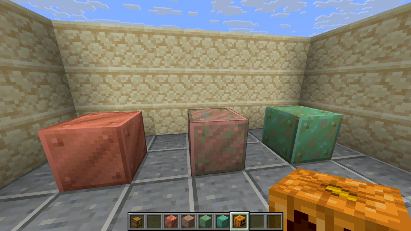 Build a Copper Golem in Minecraft: materials and setup