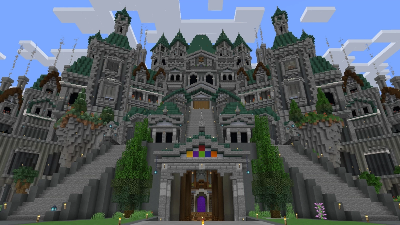 Motivation tips and milestones for long-term Minecraft mega base projects