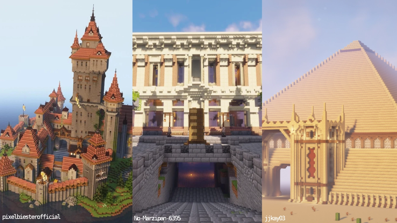Minecraft build ideas: famous landmarks as megaprojects