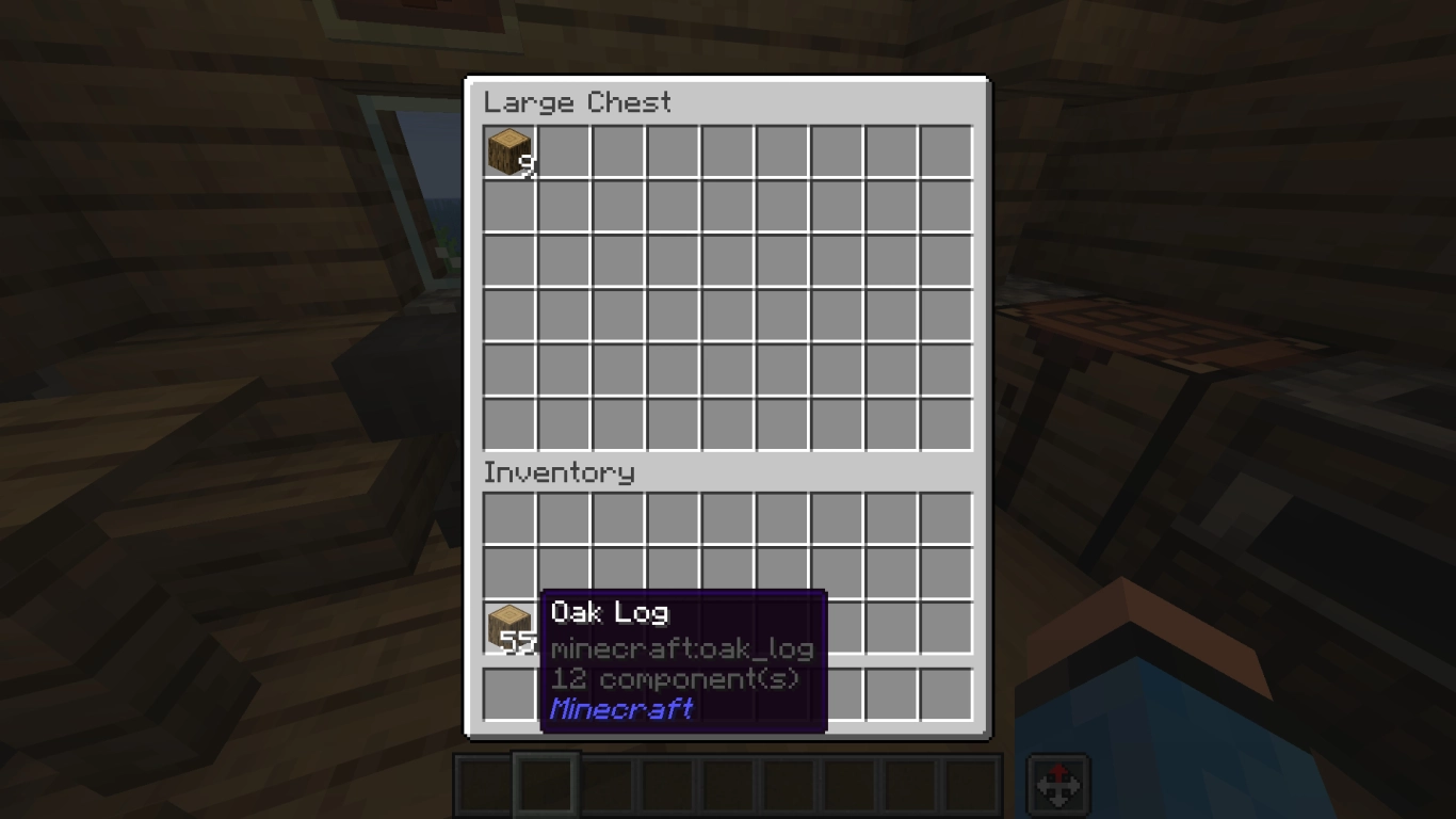 Minecraft Mouse Tweaks for faster inventory management