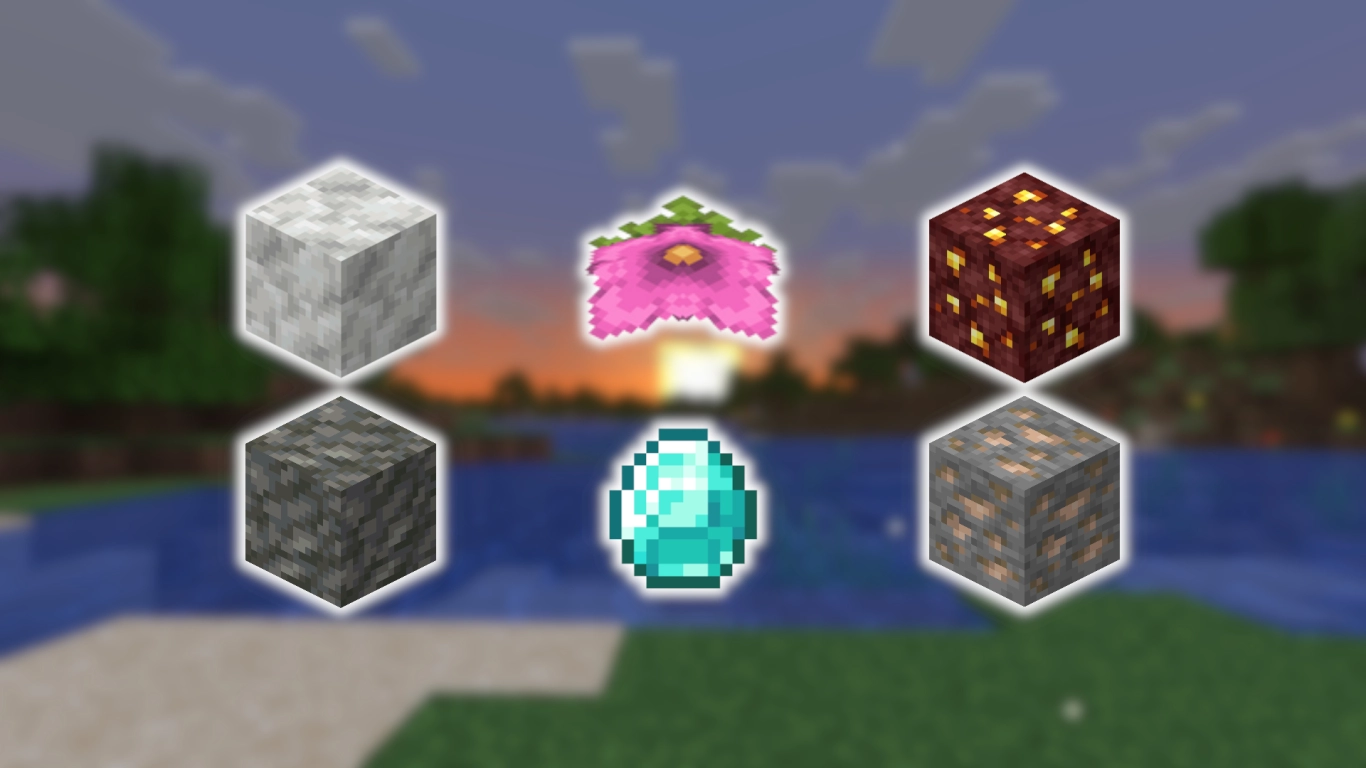 Mine limited blocks and ores from world generation