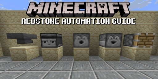 Minecraft Redstone: Essential components for automatic farms