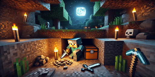 Beginner's Guide: Surviving Your First Night in Minecraft