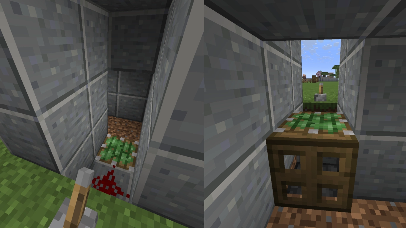 Villager breeder in Minecraft to supply your curing station