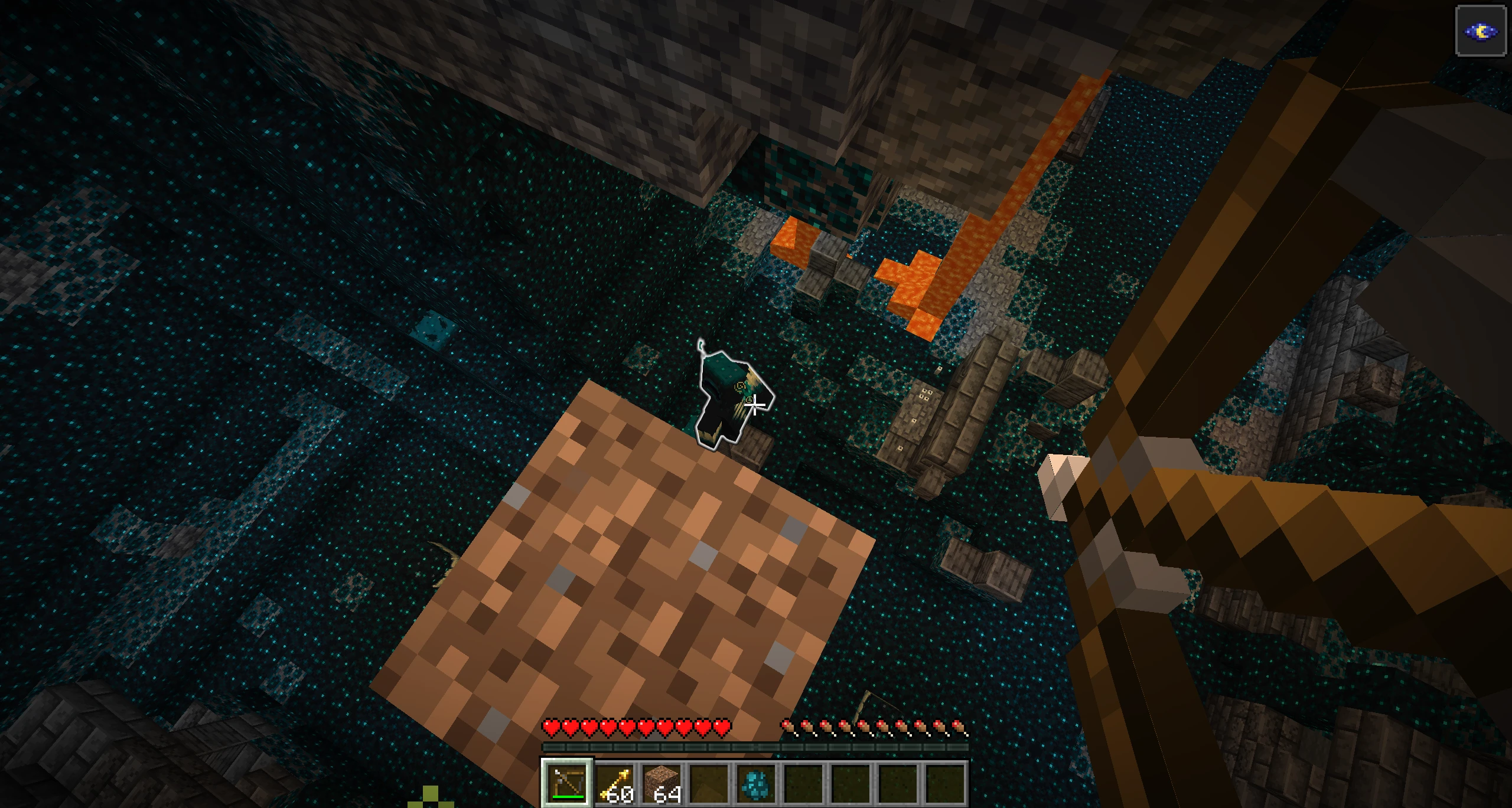 Defeating the Minecraft Warden 4