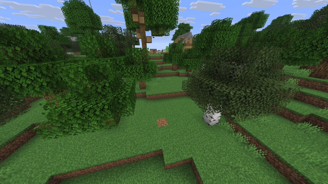 Minecraft path route selection and planning across terrain