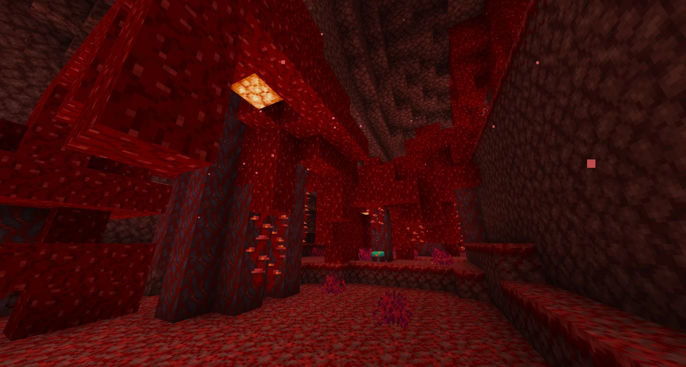 Minecraft Nether Crimson Forest