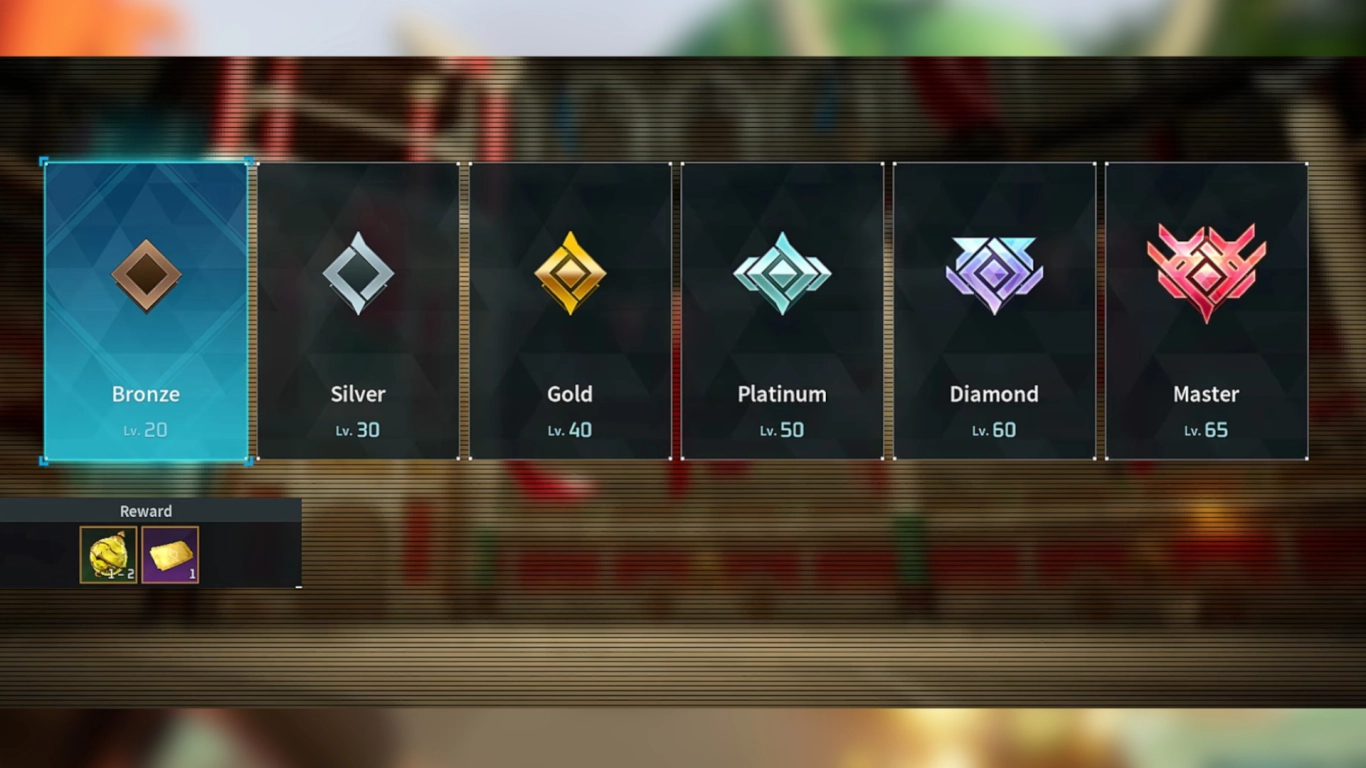 Overview of Palworld Arena ranks, opponents, and rewards