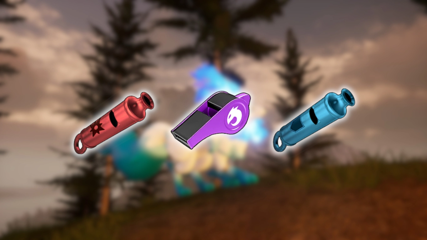 Whistles in Palworld: buffs for active Pals in combat