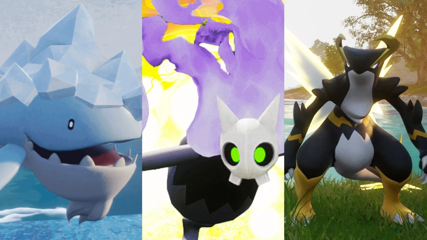 Palworld Pals with Cooling, Kindling, and Electricity