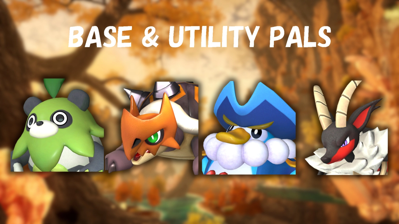 Palworld mid-game: the best Pals at a glance