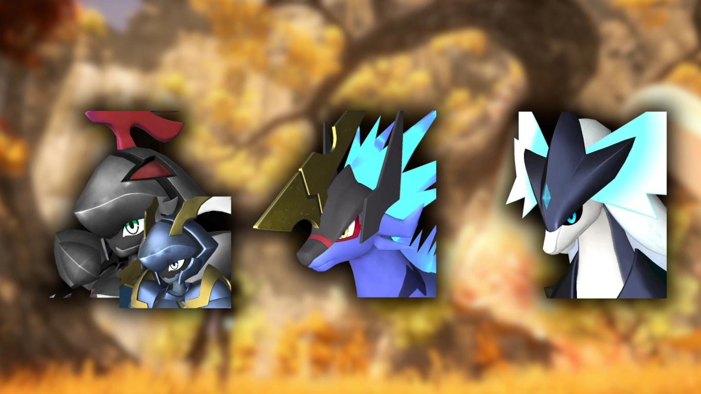 Palworld late-game mounts overview: Necromus, Paladius, Azurmane, and Silvegis