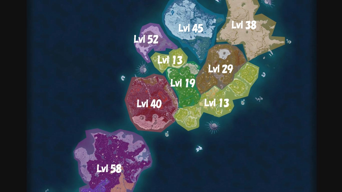 Palworld dungeons overview: locations, levels, and Pals