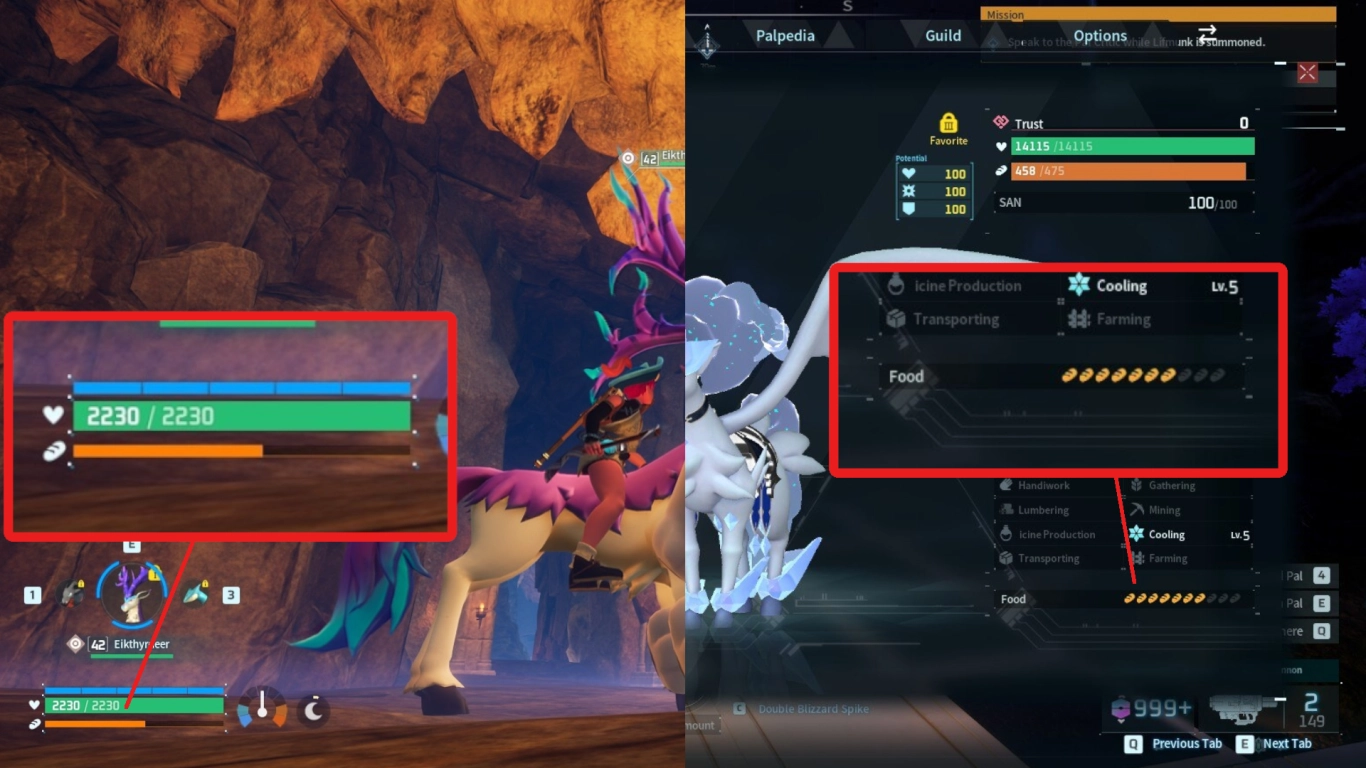 Palworld food guide: Manage Pal hunger and mood