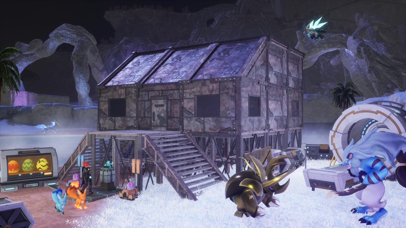 New Pals in the Palworld Feybreak update: ice dragon, fairy Pal, and winter creatures