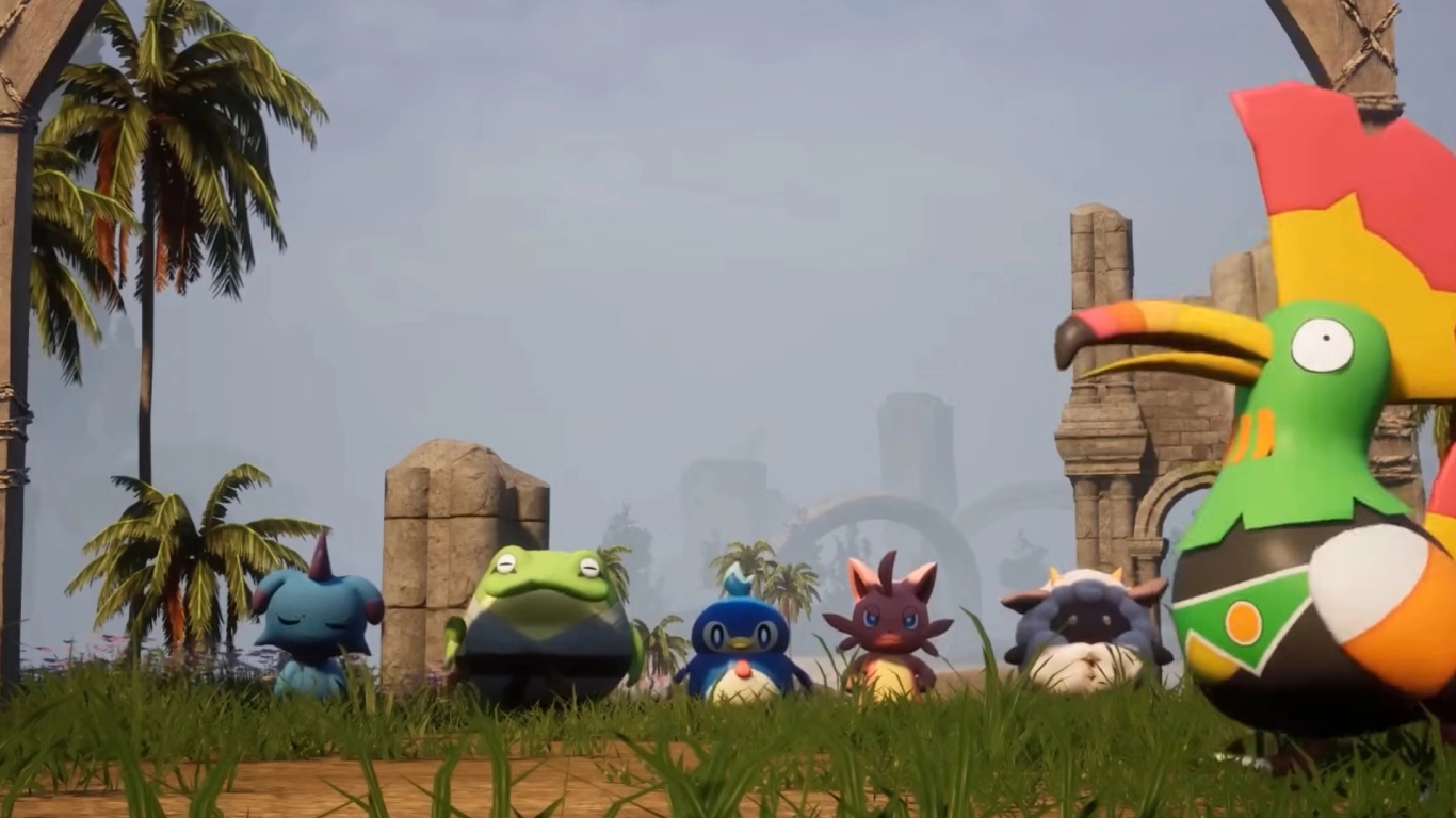 Interactions, care, and minigames with Pals in Palworld